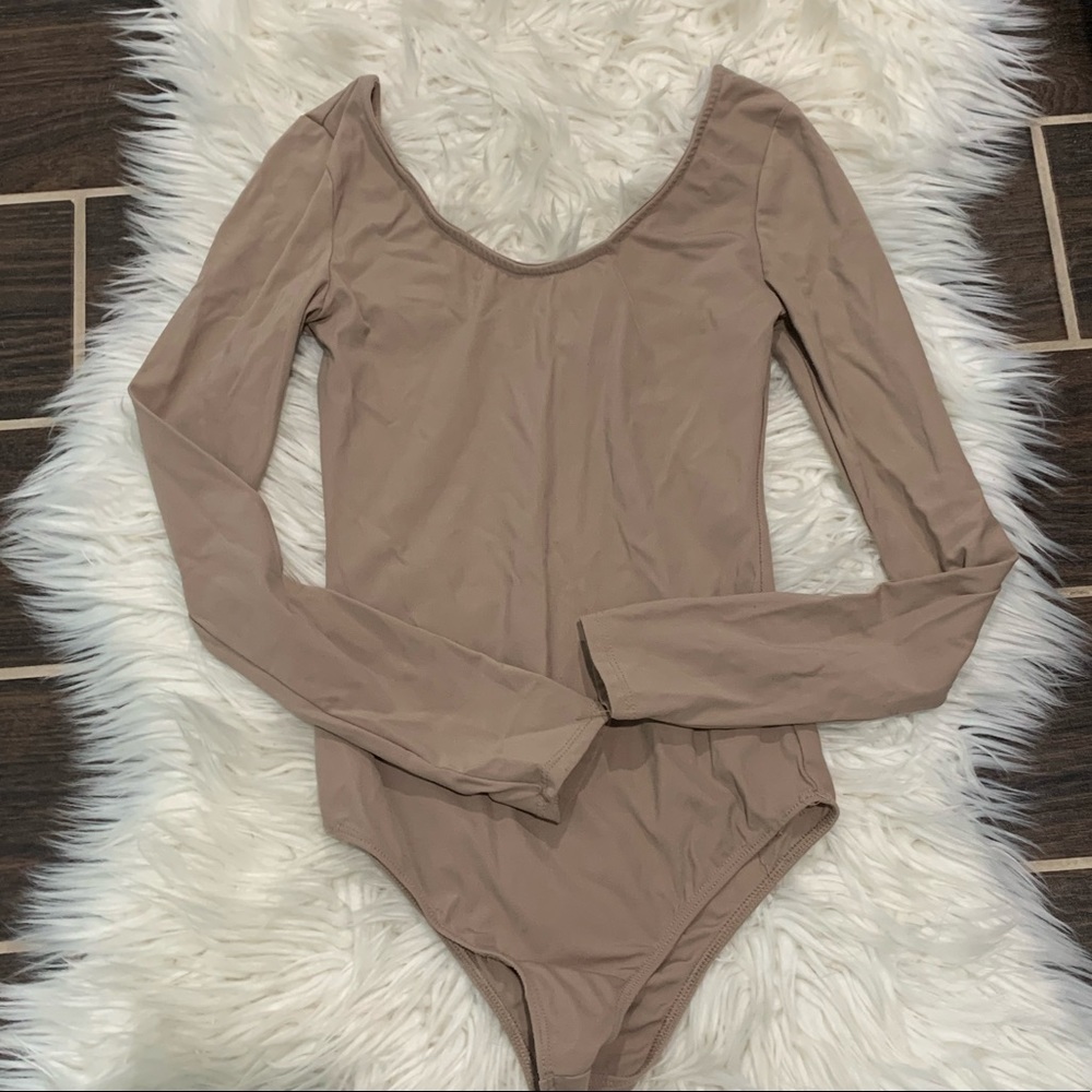 FashionNova nude bodysuit